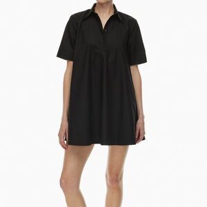 Babaton Black Shirt Dress
